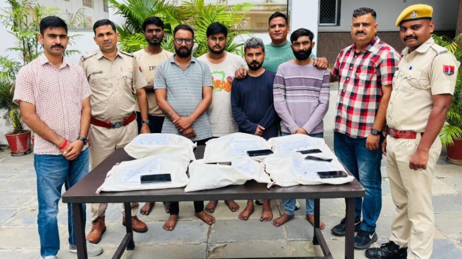 उदयपुर में अमेरिकी नागरिकों से ठगी का बड़ा खुलासा: फर्जी कॉल सेंटर चलाकर लोन देने का झांसा, 5 गिरफ्तार