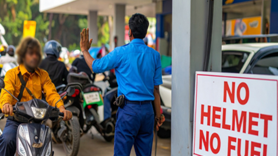 नो हेलमेट, नो फ्यूल : गौतमबुद्ध नगर में एक माह का सड़क सुरक्षा अभियान शुरू