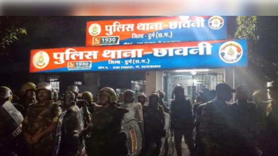 छत्तीसगढ़: दुर्ग में चुनरी यात्रा के दौरान चाकूबाजी, दो युवक गिरफ्तार