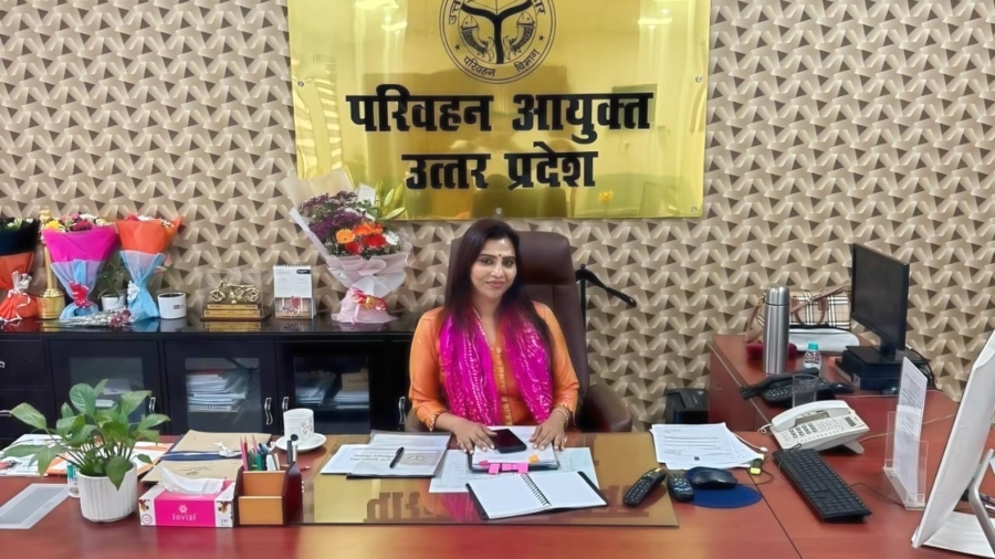 किंजल सिंह ने संभाला परिवहन आयुक्त का पदभार, अधिकारियों को निष्ठा और जवाबदेही के साथ काम करने के निर्देश