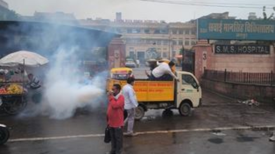 SMS अस्पताल क्षेत्र में चला नगर निगम ग्रेटर का विशेष सफाई एवं फॉगिंग अभियान, सतर्कता शाखा ने हटाए अतिक्रमण