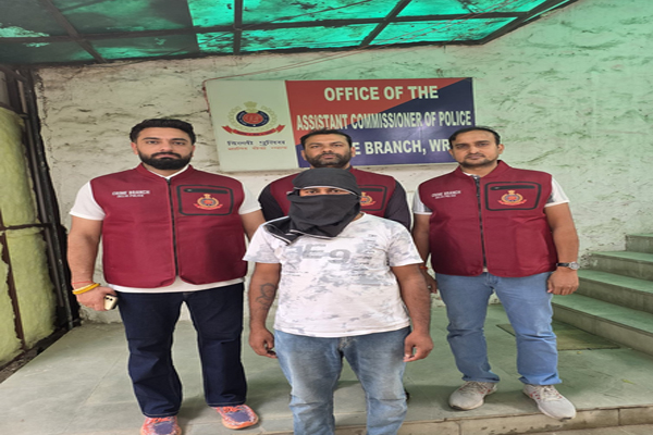 दिल्ली पुलिस ने वांछित अपराधी को पश्चिम बंगाल के सिलीगुड़ी से गिरफ्तार किया