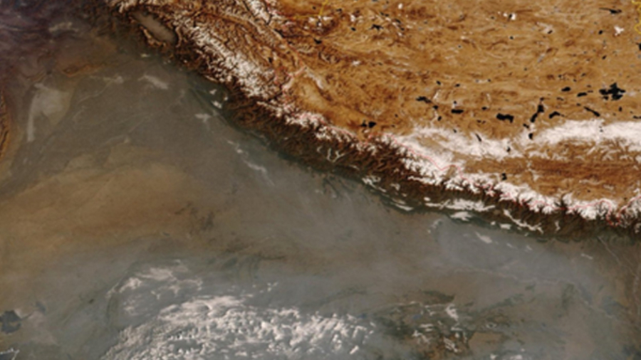 ज्वालामुखी से निकली राख का बादल उत्तरी भारत से आगे बढ़ा, सतह पर कहीं भी कोई खतरा नहीं