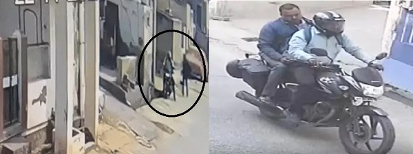 सूरतगढ़ में ठगों का नया फॉर्मूला : बर्तनों की पॉलिश का झांसा देकर लाखों के जेवरात लेकर फरार, सीसीटीवी में दोनों चोर कैद