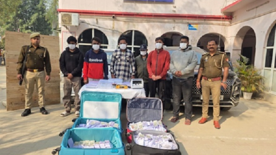 दो गुना पैसे देने के नाम पर ठगी करने वाले अंतरराज्यीय गैंग का पर्दाफाश, छह आरोपी गिरफ्तार