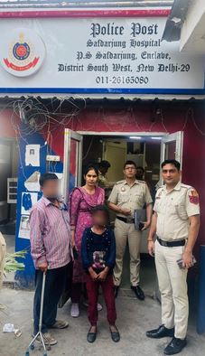 ऑपरेशन मिलाप: दक्षिण पश्चिम दिल्ली से 84 लापता और अपहृत लोगों को पुलिस ने परिवार से मिलाया