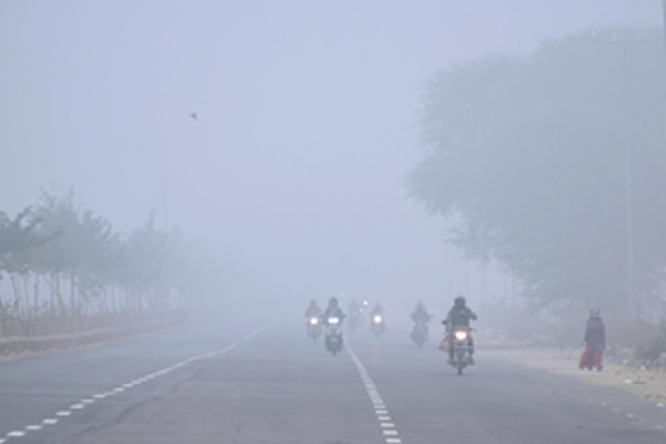 कोहरे की चादर में लिपटा राजस्थान: कई शहरों में घना कोहरा, जयपुर में विजिबिलिटी 10 मीटर तक गिरी, कड़ाके की ठंड का अलर्ट