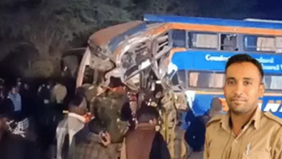 सीकर में भीषण बस हादसा : गुजरात पुलिस कांस्टेबल समेत 4 की मौत, बहन की शादी के लिए कपड़े-जूते खरीदकर लौट रहा था ट्रक ड्राइवर