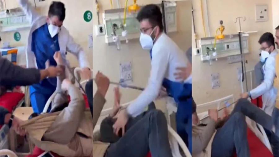 शिमला IGMC में मरीज से मारपीट का मामला, वीडियो वायरल होने पर डॉक्टर निलंबित