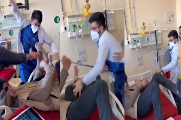 शिमला IGMC में मरीज से मारपीट का मामला, वीडियो वायरल होने पर डॉक्टर निलंबित