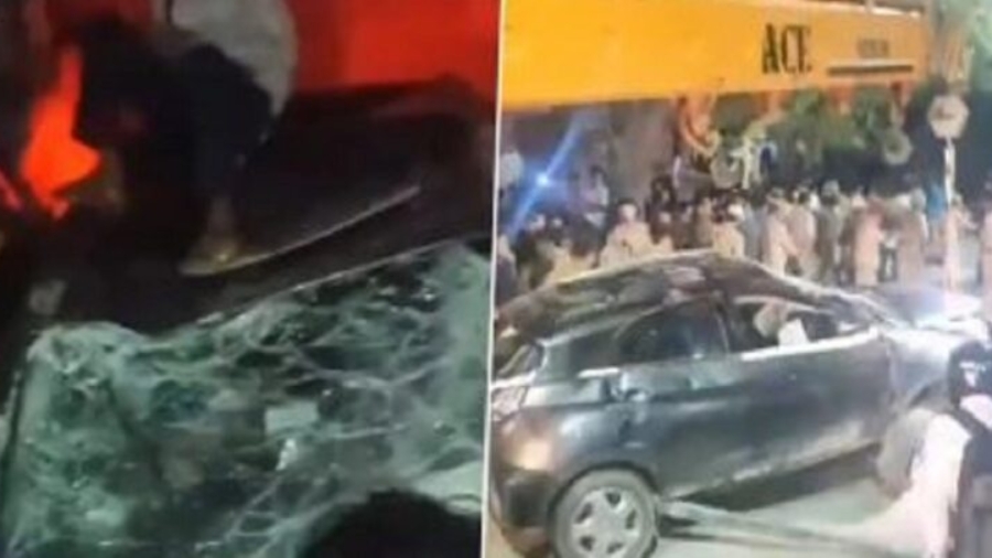 दर्दनाक हादसा अनियंत्रित कार ने राहगीरों को मारी टक्कर, हादसे में 5 लोगों की दर्दनाक मौत, कई घायल