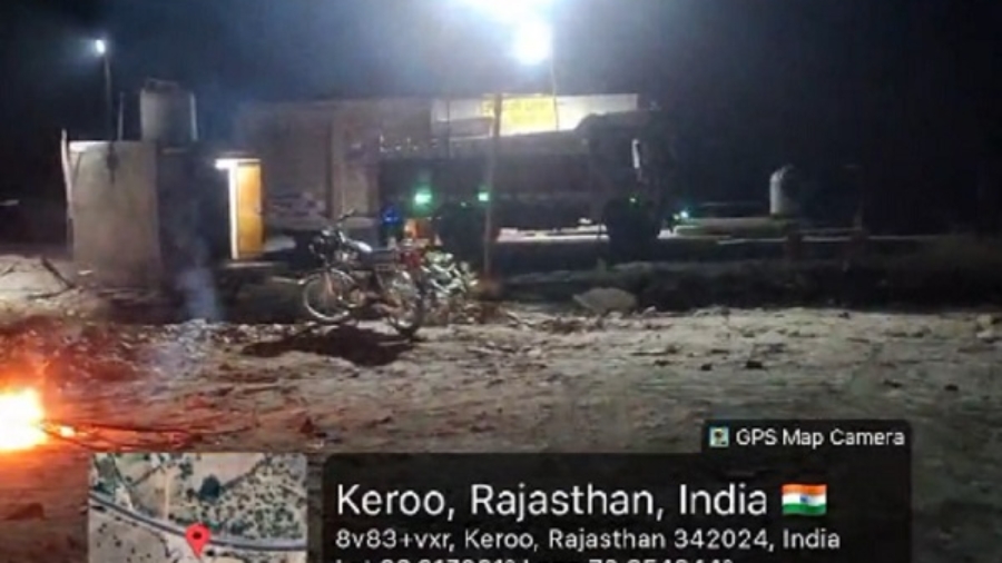 कागजों में कार्रवाई और जमीन पर लाशें—केरू ओरण में अवैध रॉयल्टी नाका बना काल