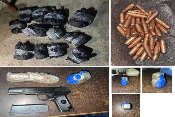 अमृतसर में 42.983 किलो हेरोइन के साथ हथियारों की बड़ी खेप जब्त, 2 तस्कर गिरफ्तार