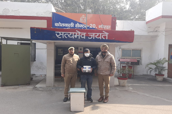 नोएडा: पुलिस ने चोरी की बड़ी वारदात का किया खुलासा, शातिर अभियुक्त गिरफ्तार