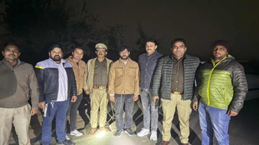 ग्रेटर नोएडा : ईकोटेक-3 में मुठभेड़ के बाद शातिर बदमाश गिरफ्तार