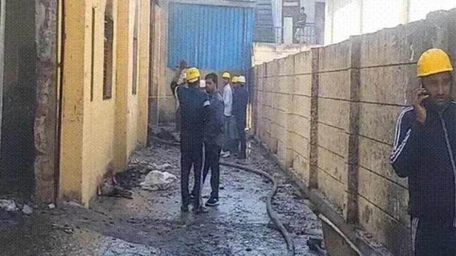 भिवाड़ी में भीषण अग्निकांड : केमिकल-पटाखा फैक्ट्री में जिंदा जले 8 मजदूर, कंकाल के रूप में मिले शव