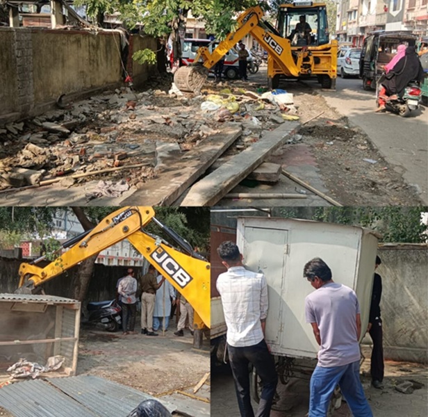 भीलवाड़ा नगर निगम की ताबड़तोड़ कार्रवाई, उच्च न्यायालय के डंडे से बचने के लिए हो रही कार्रवाई या कुछ और...