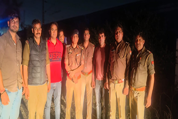 मथुरा में पुलिस और बदमाश में मुठभेड़, एक शातिर गिरफ्तार