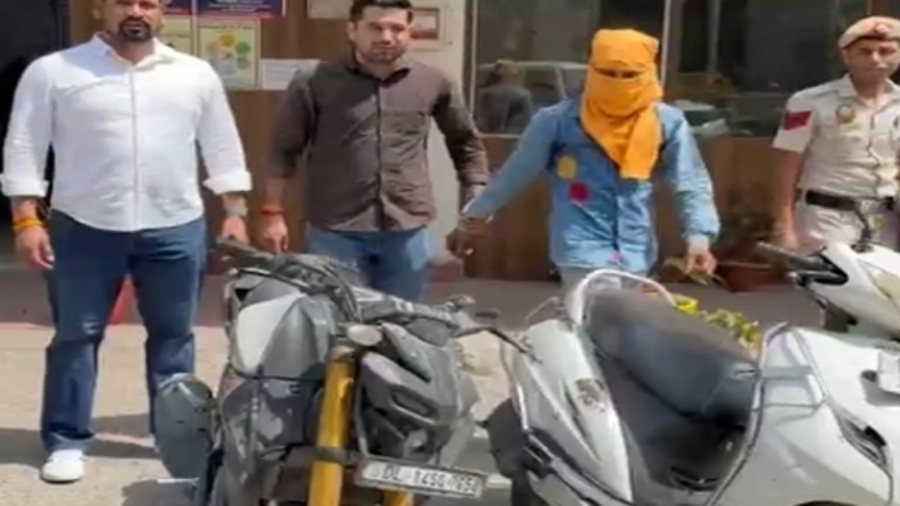 दिल्ली के मंडावली क्षेत्र से वाहन चोरी का आरोपी गिरफ्तार, बाइक-स्कूटी बरामद